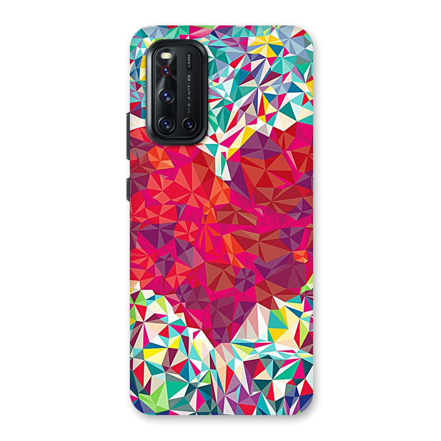Scrumbled Heart Back Case for Vivo V19
