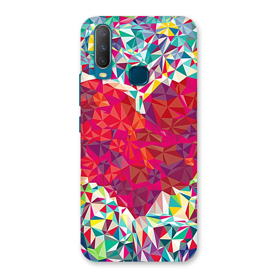 Scrumbled Heart Back Case for Vivo Y15