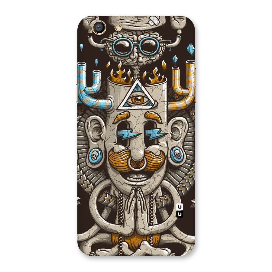 Sculpture Design Back Case for Oppo F3