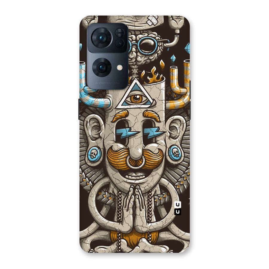 Sculpture Design Back Case for Oppo Reno7 Pro 5G