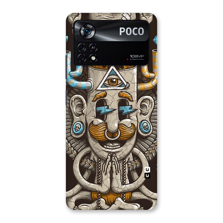 Sculpture Design Back Case for Poco X4 Pro 5G