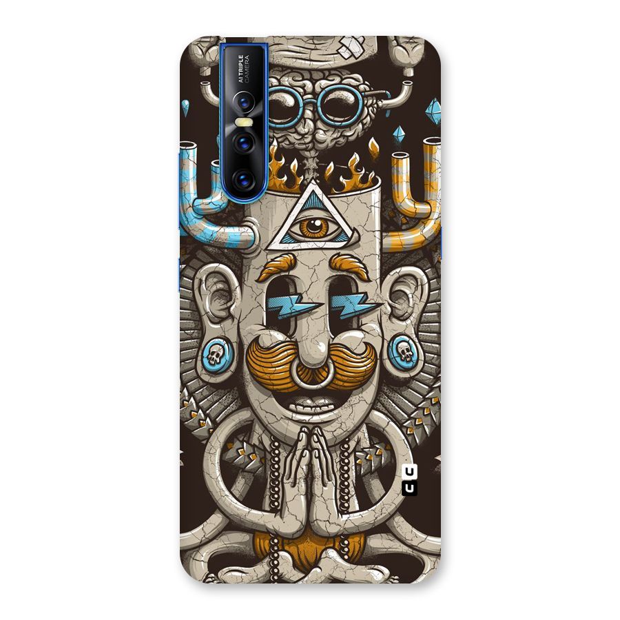 Sculpture Design Back Case for Vivo V15 Pro