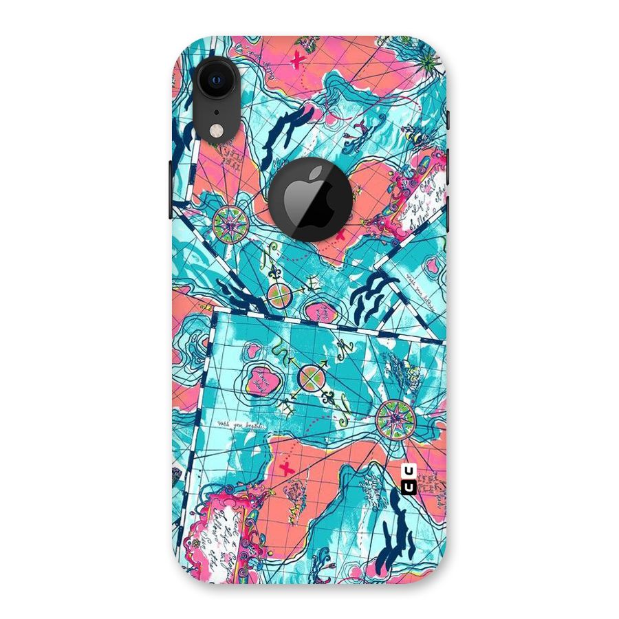 Sea Adventure Back Case for iPhone XR Logo Cut