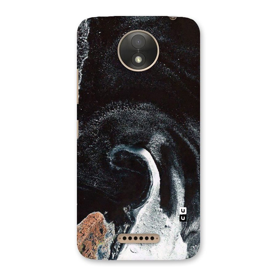 Sea Ice Space Art Back Case for Moto C Plus