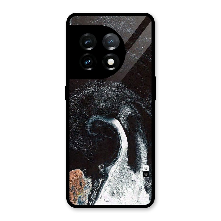 Sea Ice Space Art Glass Back Case for OnePlus 11