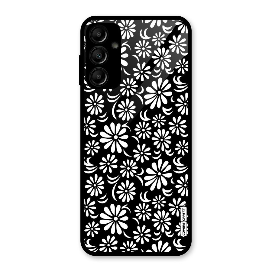 Sea Shell Abstract Art Glass Back Case for Galaxy A14 5G