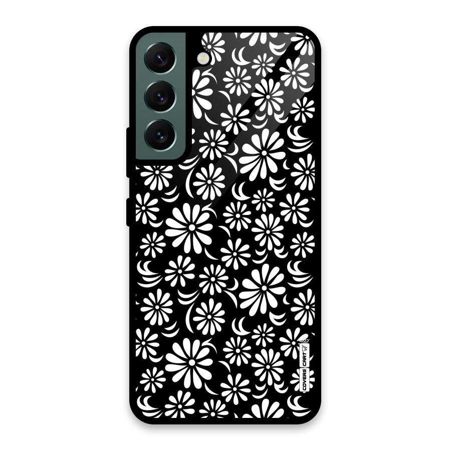 Sea Shell Abstract Art Glass Back Case for Galaxy S22 5G