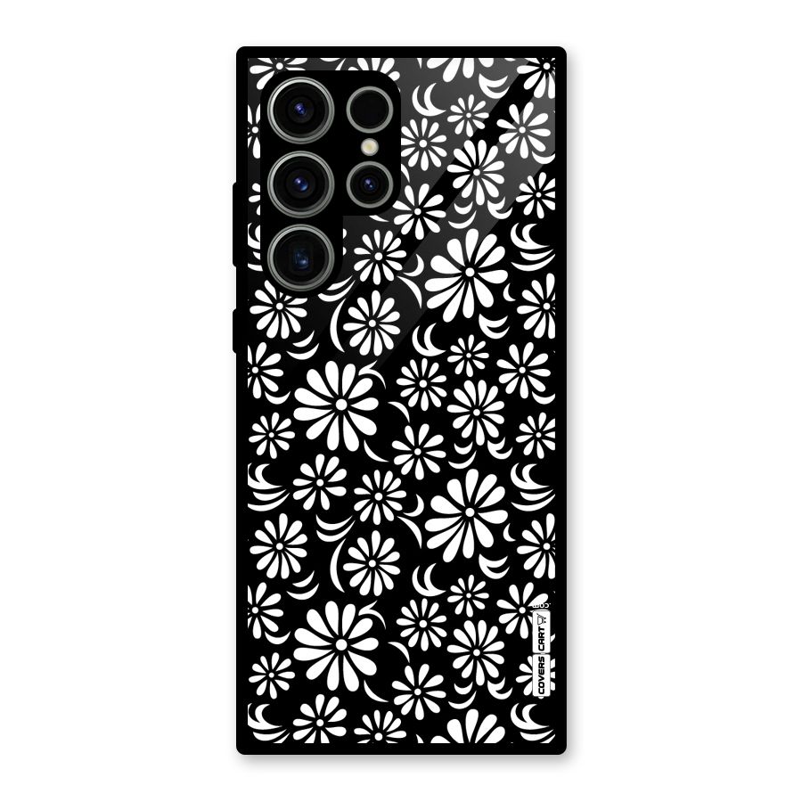 Sea Shell Abstract Art Glass Back Case for Galaxy S23 Ultra