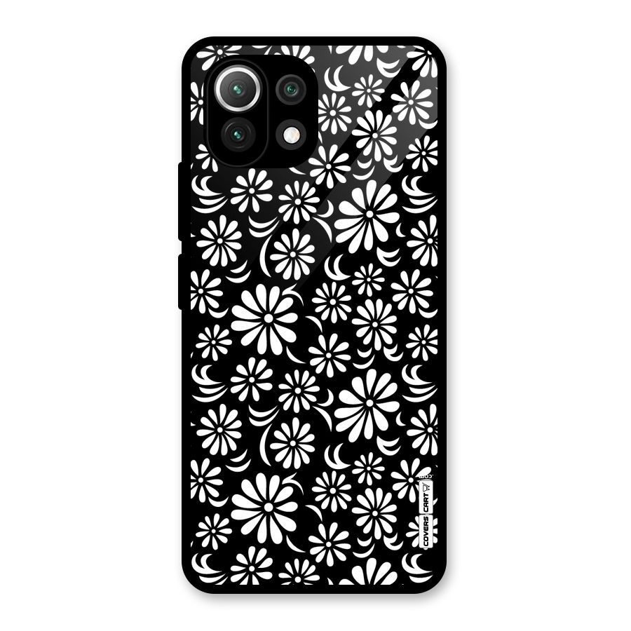Sea Shell Abstract Art Glass Back Case for Mi 11 Lite
