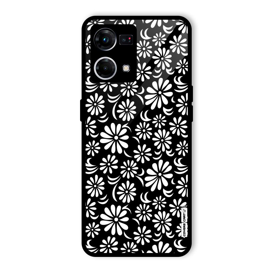 Sea Shell Abstract Art Glass Back Case for Oppo F21 Pro 5G