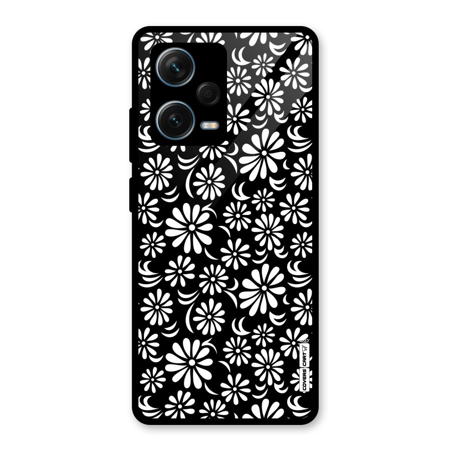 Sea Shell Abstract Art Glass Back Case for Redmi Note 12 Pro Plus 5G