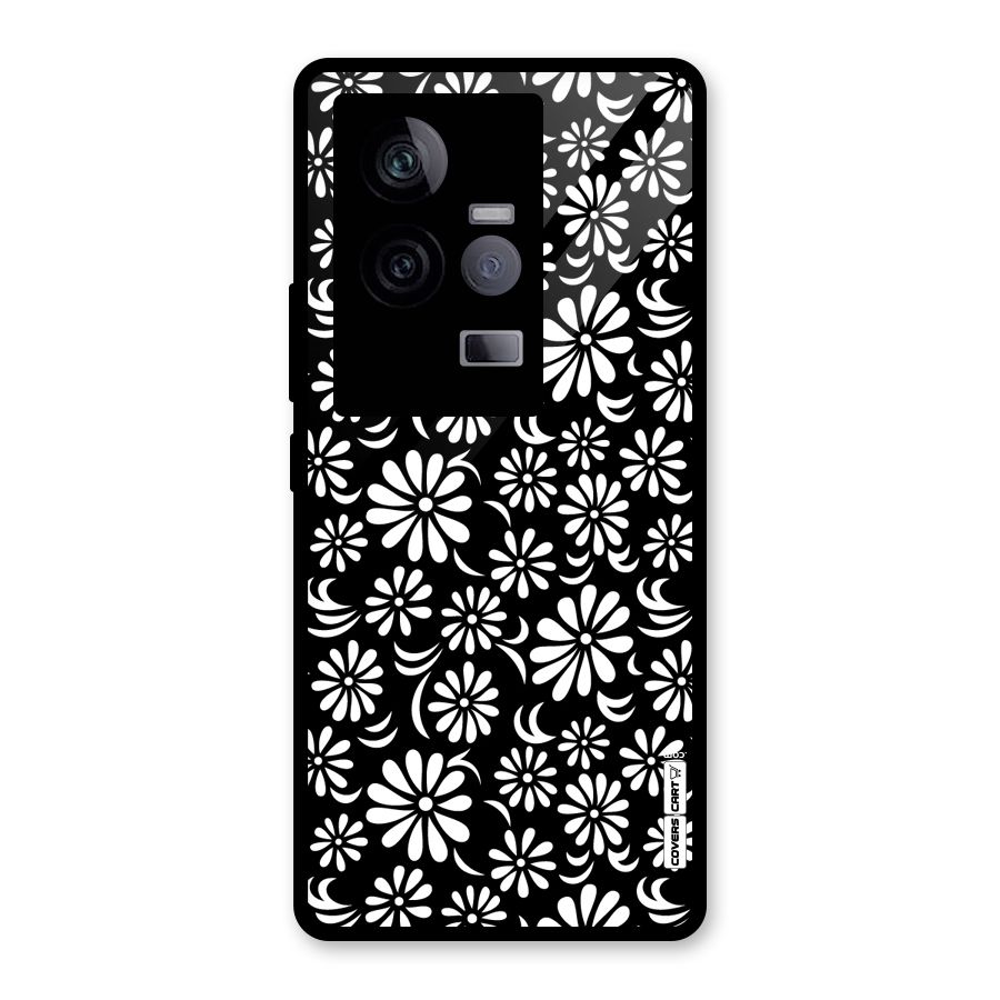 Sea Shell Abstract Art Glass Back Case for Vivo iQOO 11 5G