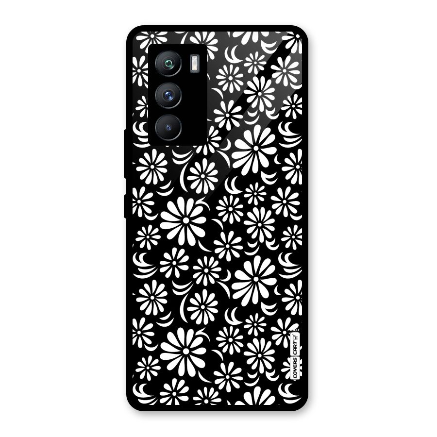 Sea Shell Abstract Art Glass Back Case for Vivo iQOO 9 SE