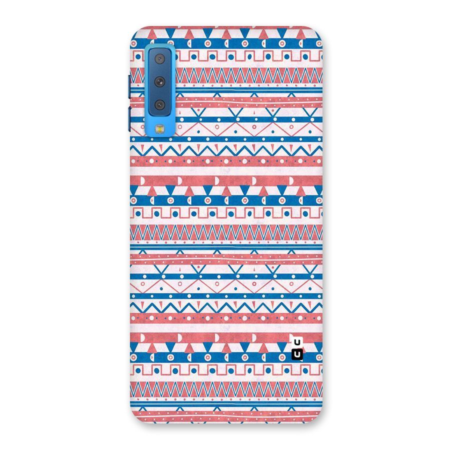Seamless Ethnic Pattern Back Case for Galaxy A7 (2018)