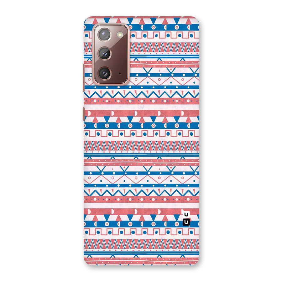 Seamless Ethnic Pattern Back Case for Galaxy Note 20