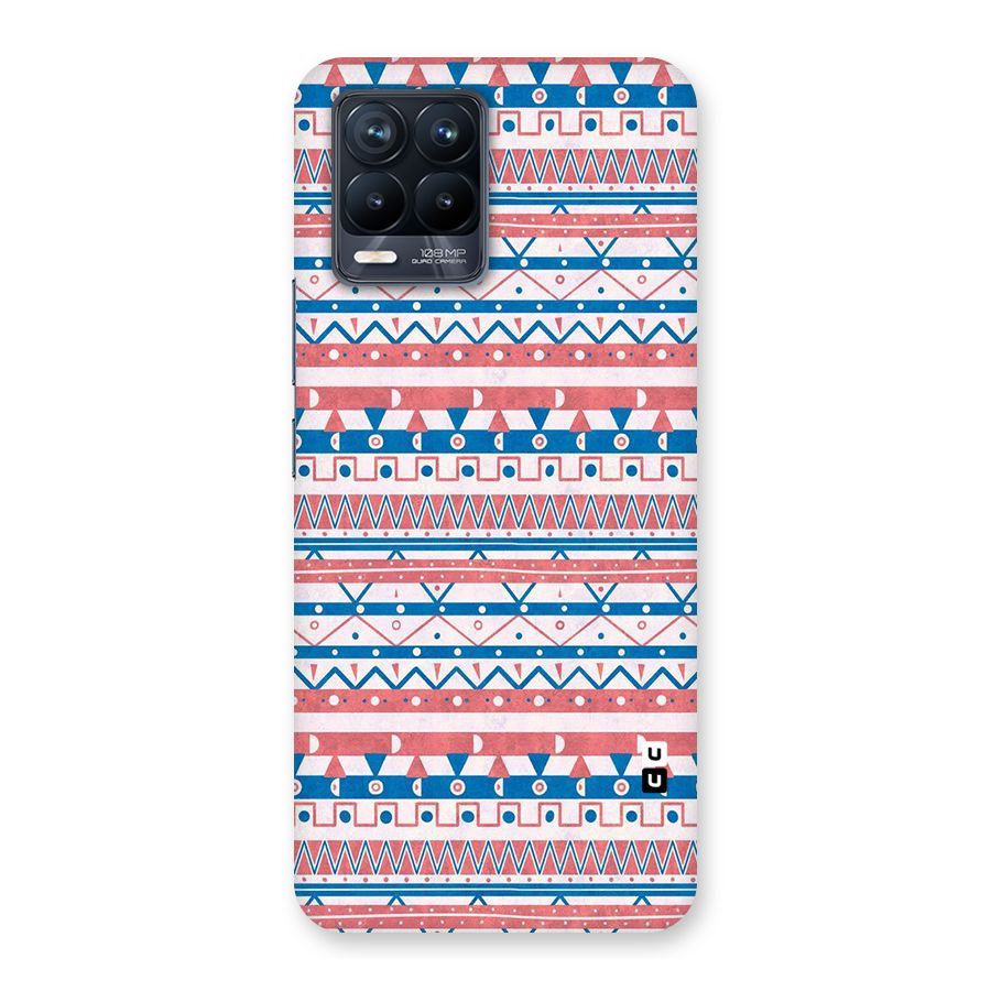 Seamless Ethnic Pattern Back Case for Realme 8 Pro