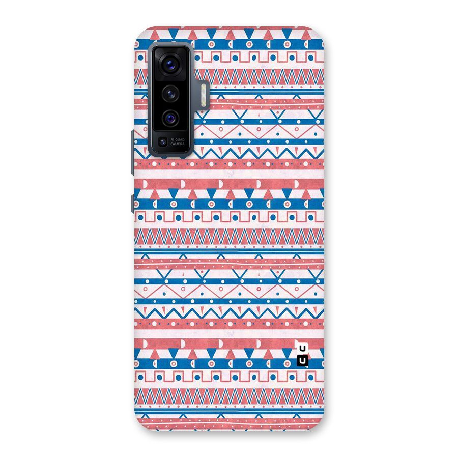 Seamless Ethnic Pattern Back Case for Vivo X50