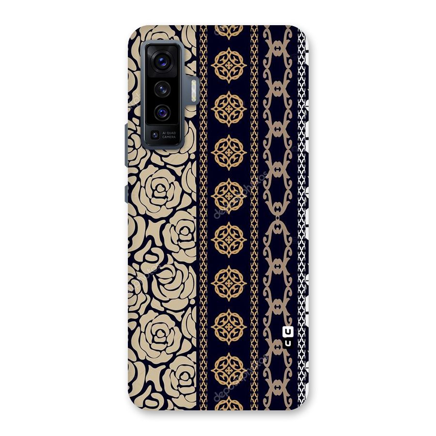 Seamless Pattern Back Case for Vivo X50