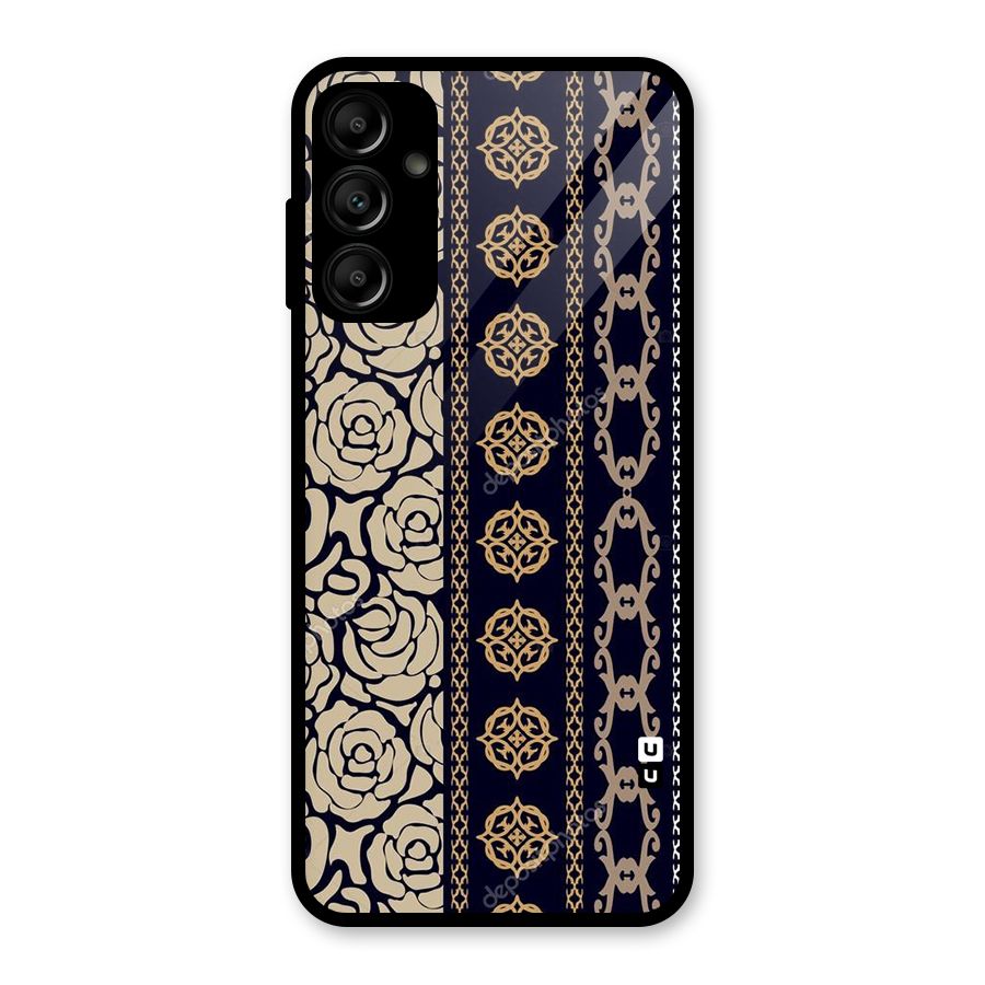 Seamless Pattern Glass Back Case for Galaxy A14 5G