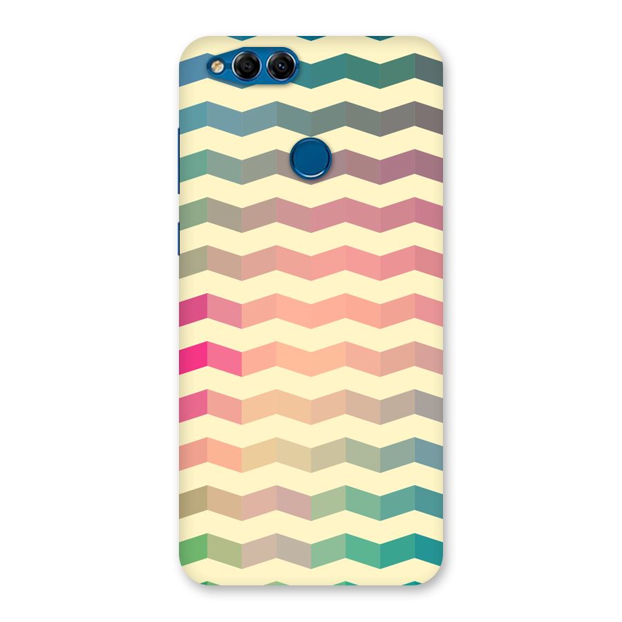 Seamless ZigZag Design Back Case for Honor 7X