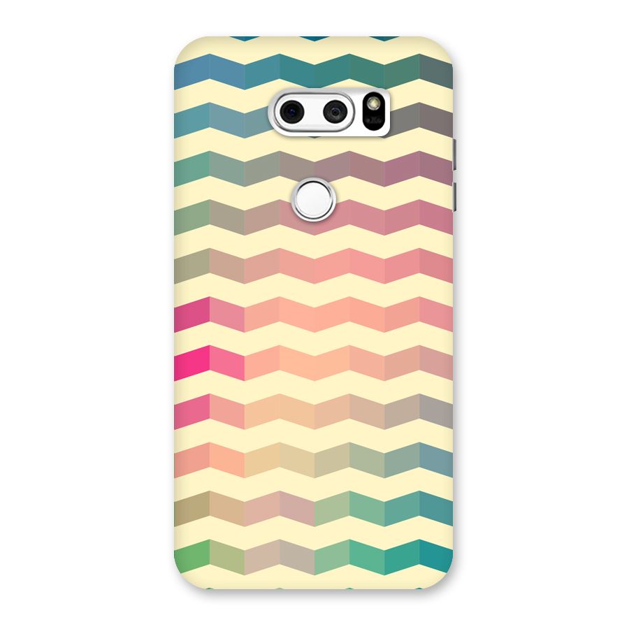 Seamless ZigZag Design Back Case for LG V30