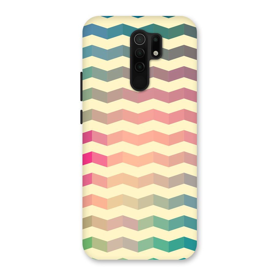 Seamless ZigZag Design Back Case for Redmi 9 Prime