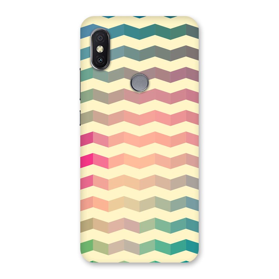 Seamless ZigZag Design Back Case for Redmi Y2