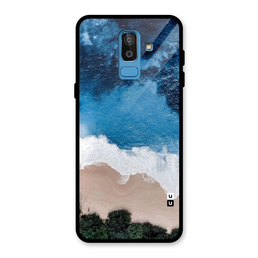 Seaside Glass Back Case for Galaxy J8