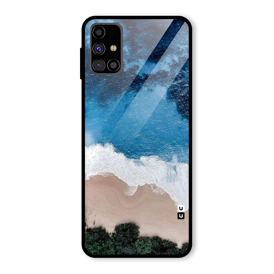 Seaside Glass Back Case for Galaxy M31s