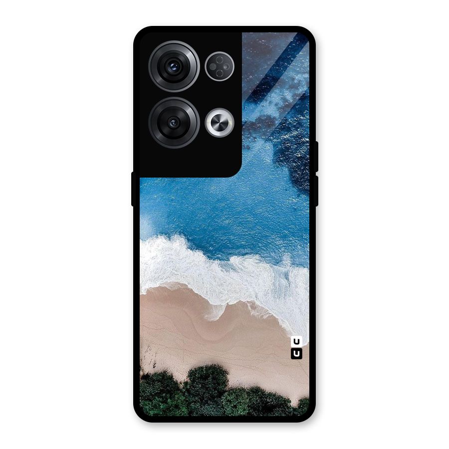 Seaside Glass Back Case for Oppo Reno8 Pro 5G