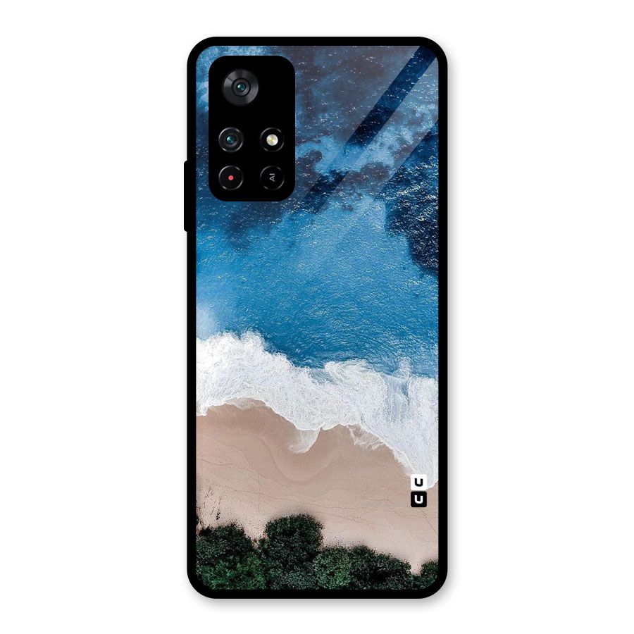 Seaside Glass Back Case for Poco M4 Pro 5G