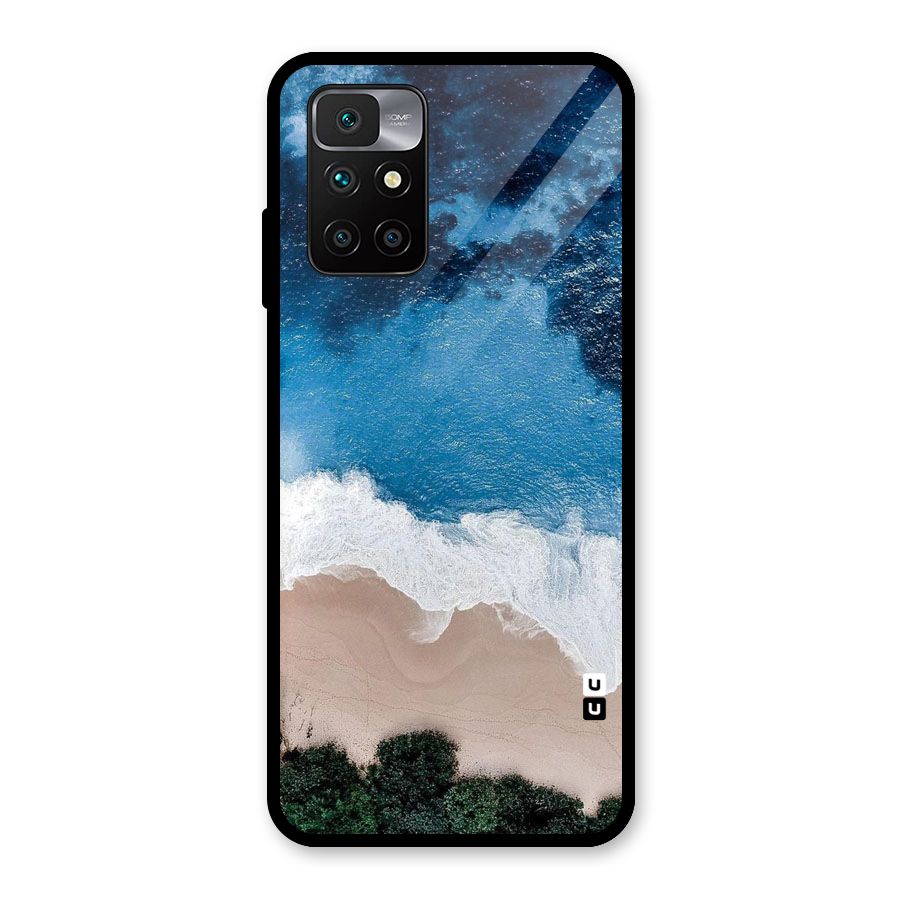 Seaside Glass Back Case for Redmi 10 Prime