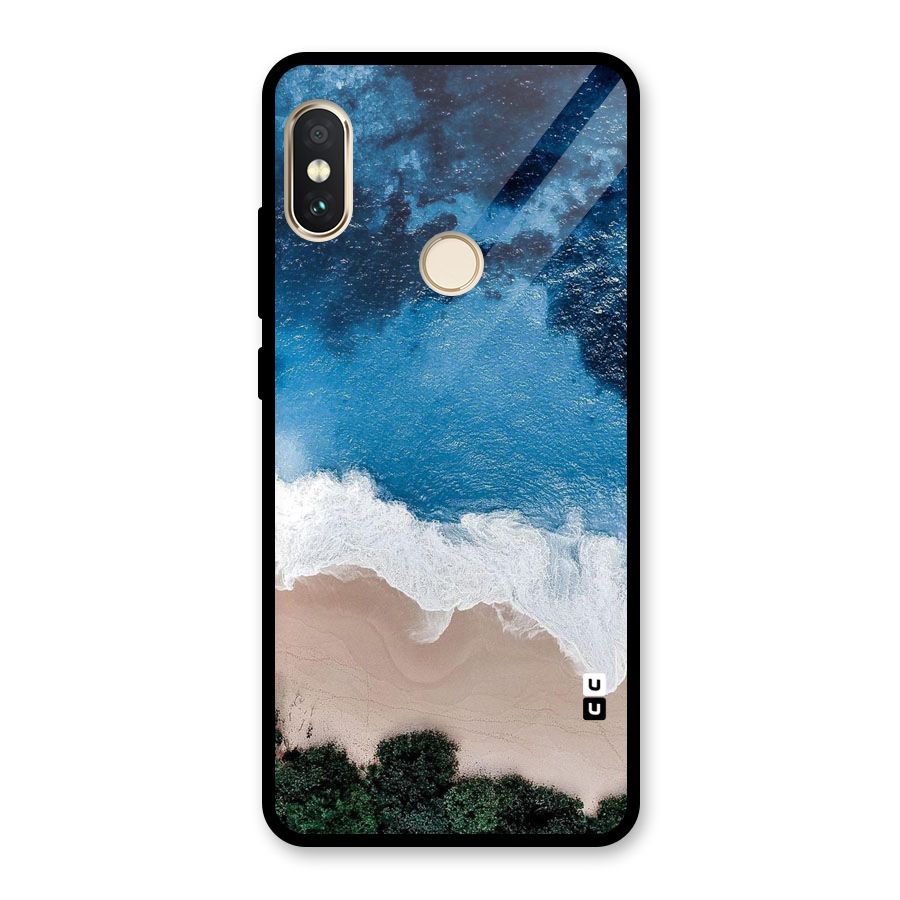Seaside Glass Back Case for Redmi Note 5 Pro