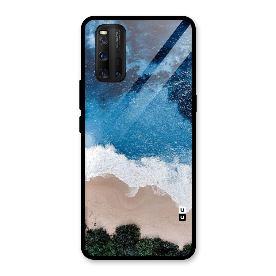 Seaside Glass Back Case for Vivo iQOO 3