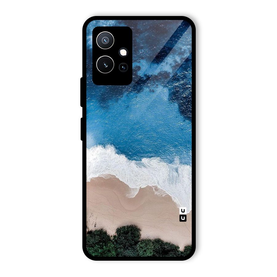Seaside Glass Back Case for Vivo iQOO Z6
