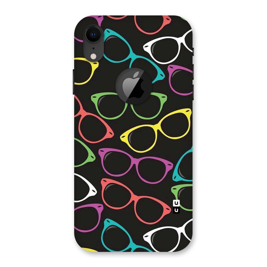 See Colours Back Case for iPhone XR Logo Cut