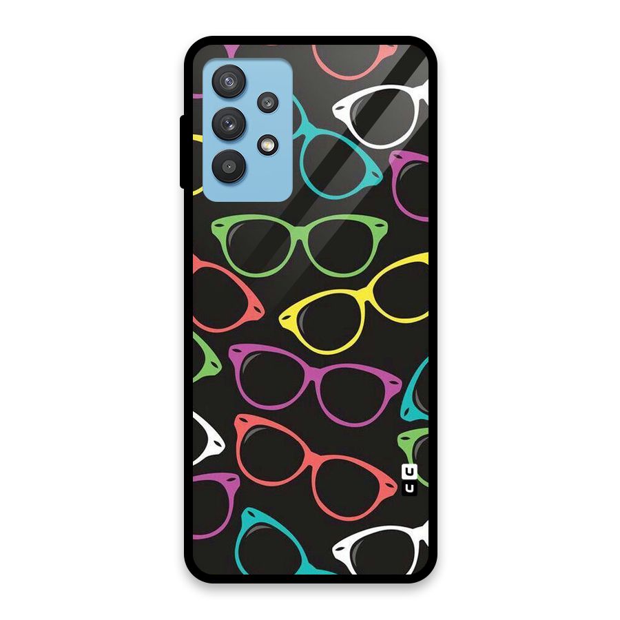 See Colours Glass Back Case for Galaxy M32 5G