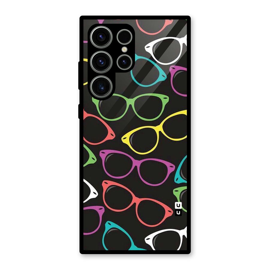 See Colours Glass Back Case for Galaxy S23 Ultra