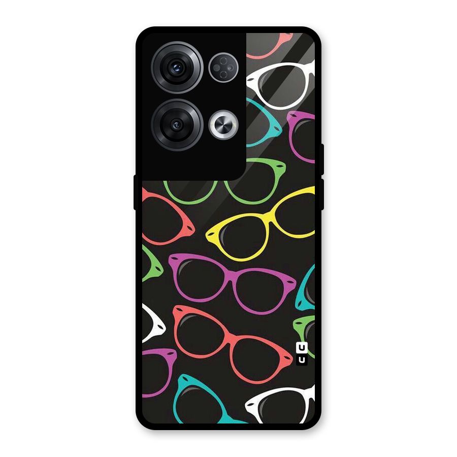See Colours Glass Back Case for Oppo Reno8 Pro 5G