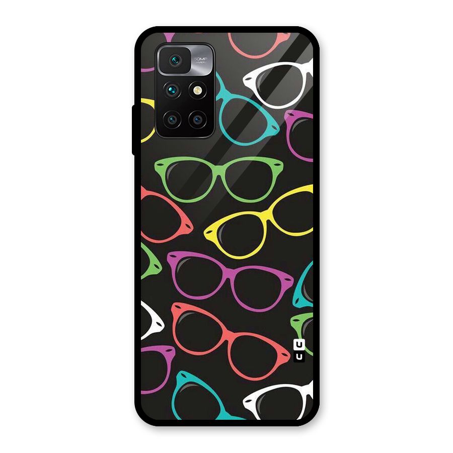 See Colours Glass Back Case for Redmi 10 Prime