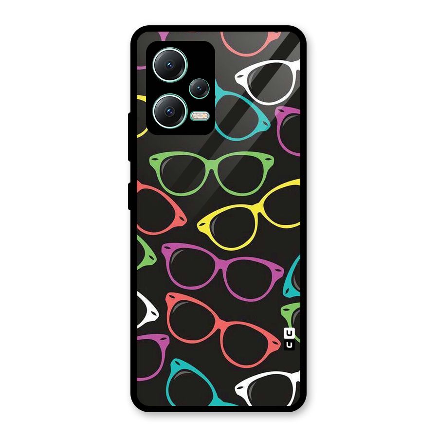 See Colours Glass Back Case for Redmi Note 12 5G