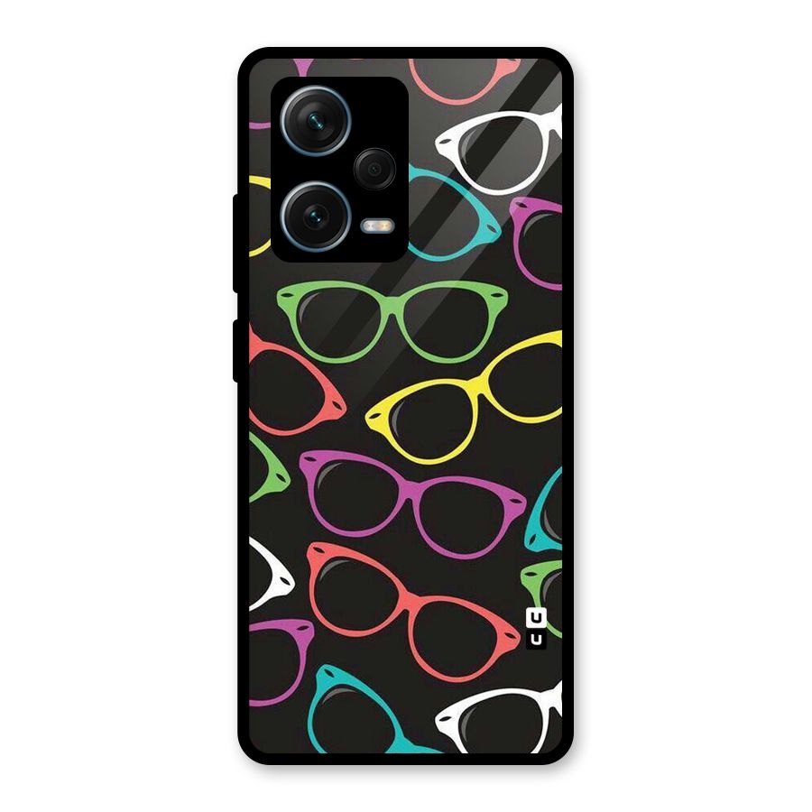 See Colours Glass Back Case for Redmi Note 12 Pro Plus 5G