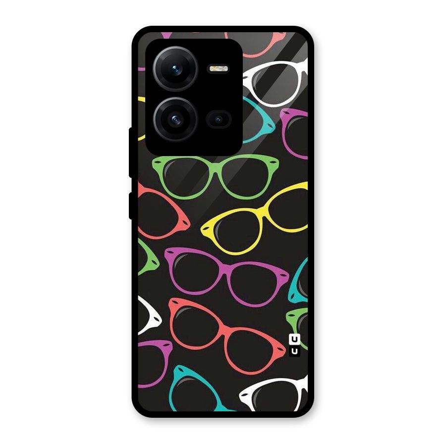 See Colours Glass Back Case for Vivo V25