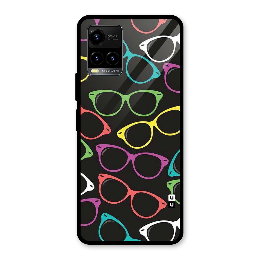 See Colours Glass Back Case for Vivo Y21T