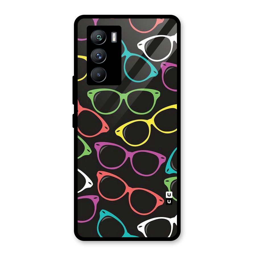 See Colours Glass Back Case for Vivo iQOO 9 SE