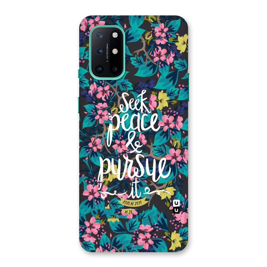 Seek Peace Back Case for OnePlus 8T