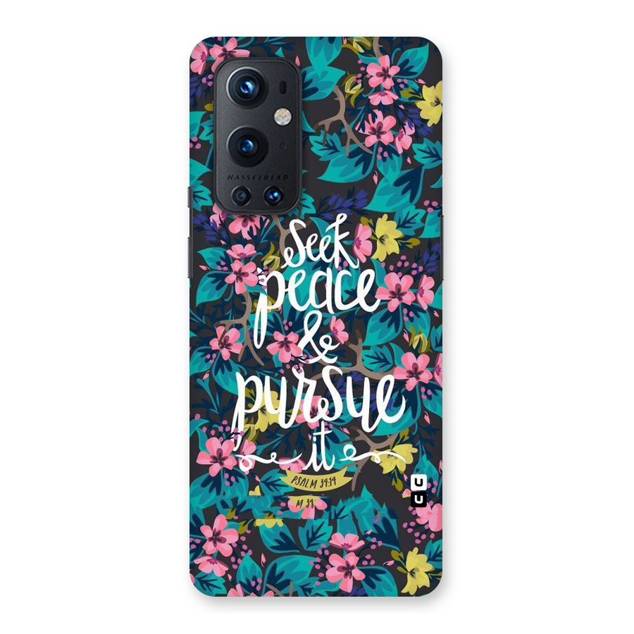 Seek Peace Back Case for OnePlus 9 Pro