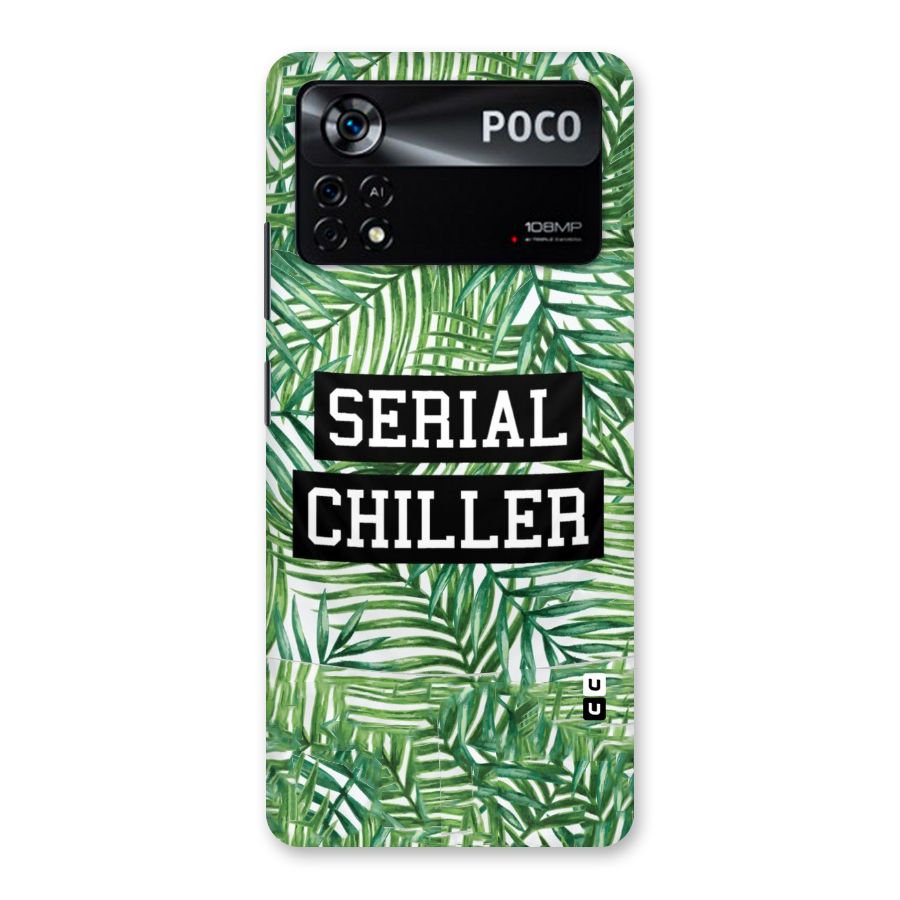 Serial Chiller Back Case for Poco X4 Pro 5G