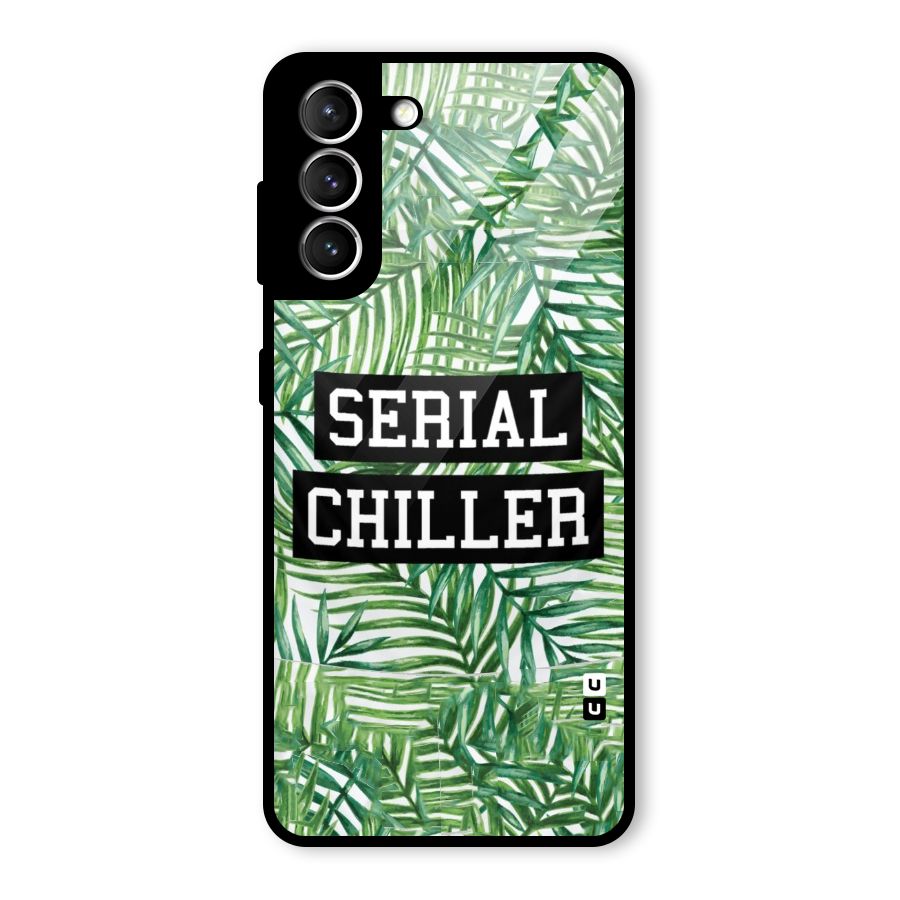 Serial Chiller Glass Back Case for Galaxy S21 5G