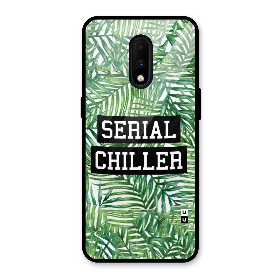 Serial Chiller Glass Back Case for OnePlus 7